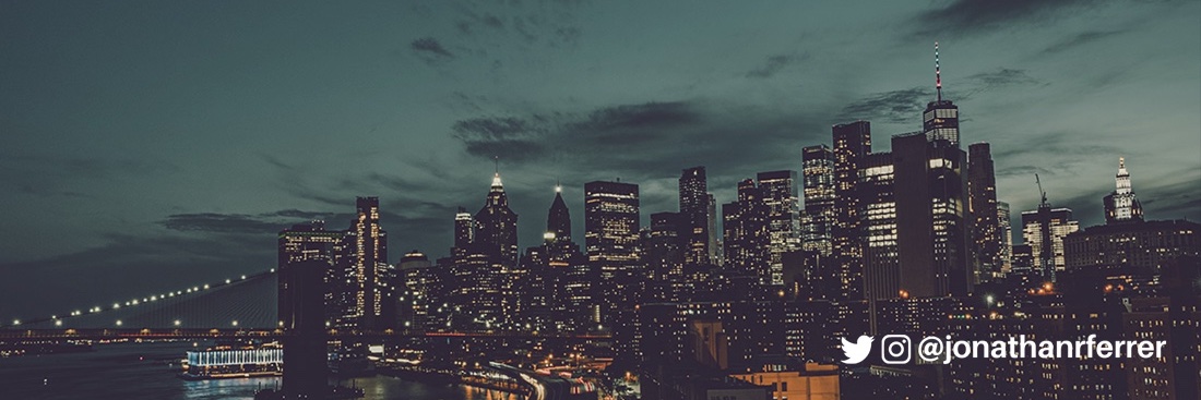 Jonathan R. Ferrer banner