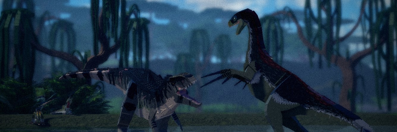 Jurassic Blocky banner