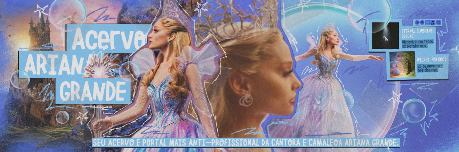 acervo ariana grande's banner