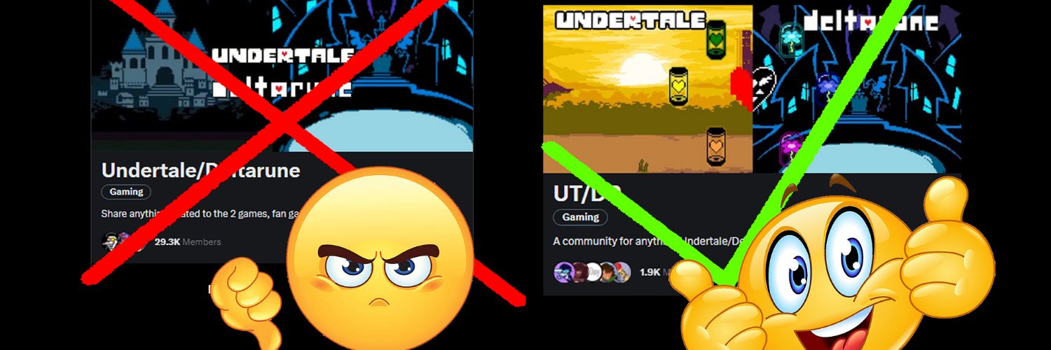Undertale/Deltarune Burner banner
