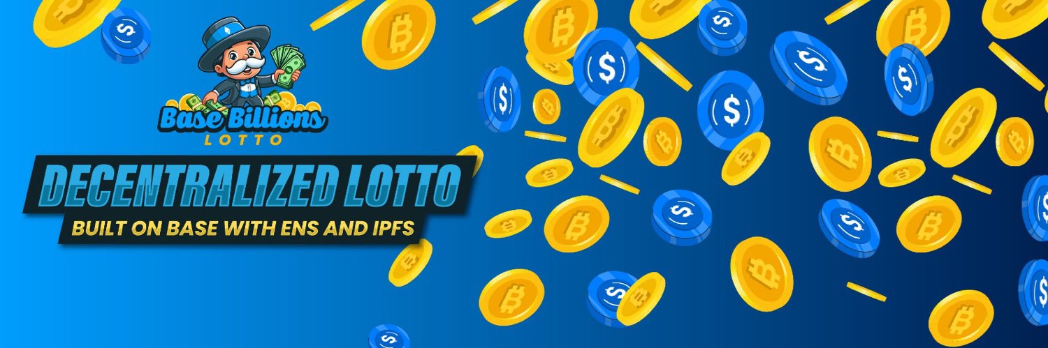 Base Billions Lotto banner