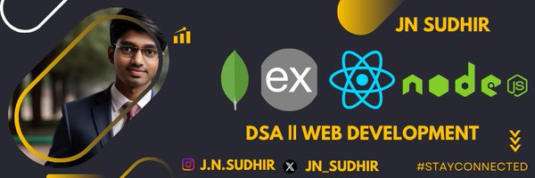 jn_sudhir Profile Banner