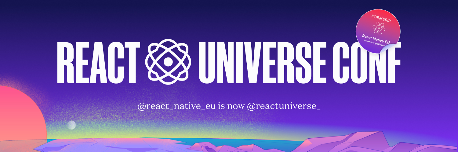 React Native EU is now React Universe Conf banner