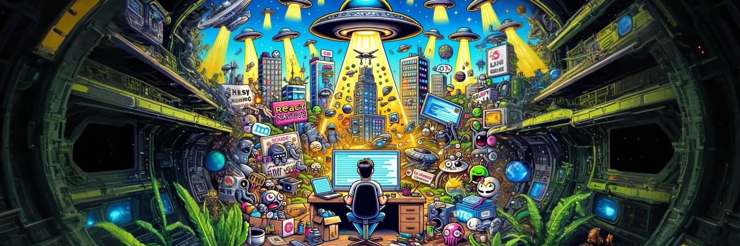 The React Native Rewind's banner