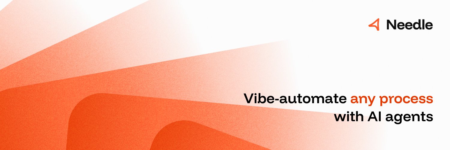 Needle banner