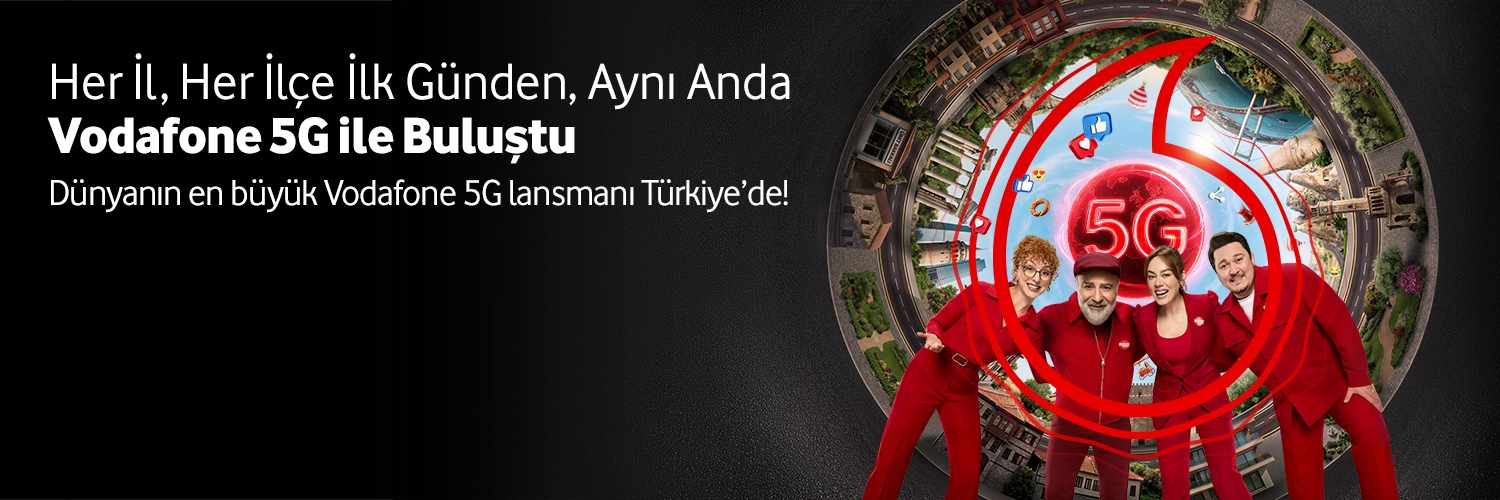 Vodafone Türkiye banner