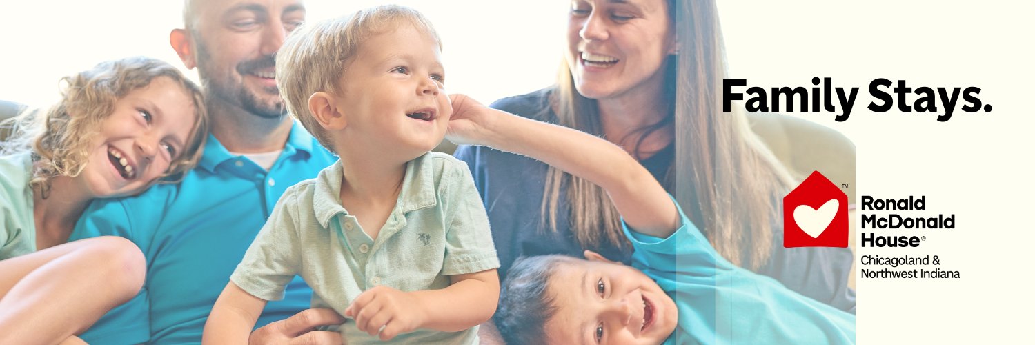 Ronald McDonald House Chicago banner