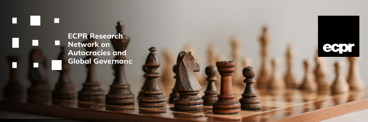 ECPR ResearchNetwork Autocracies&Global Governance banner