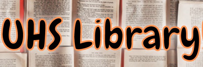 Uxbridge HS Library banner