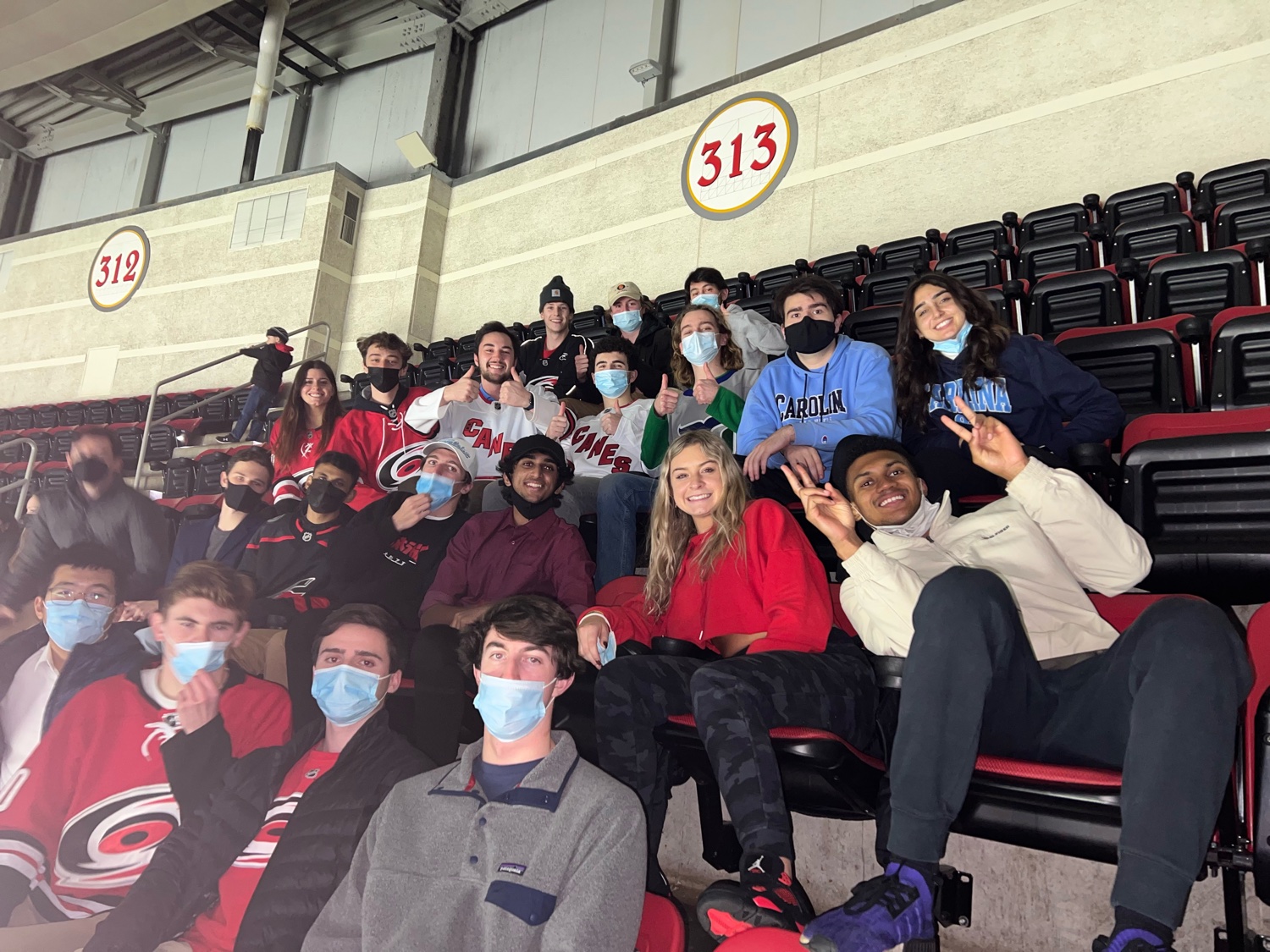 UNC #SportsBiz Club banner