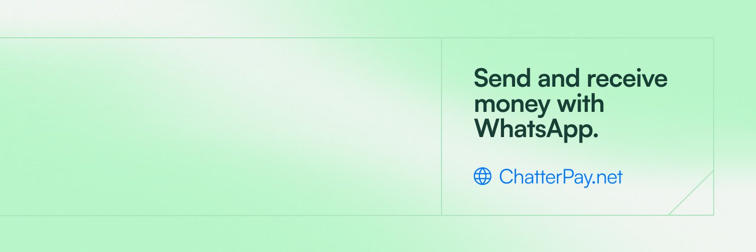 ChatterPay banner