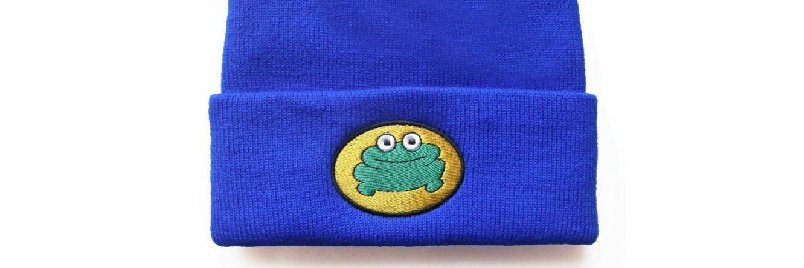 parappa blue beanie banner