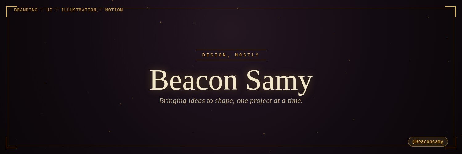 Beaconsamy's profile banner image