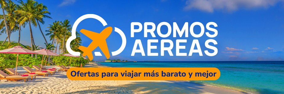 Promociones Aéreas ✈️ banner