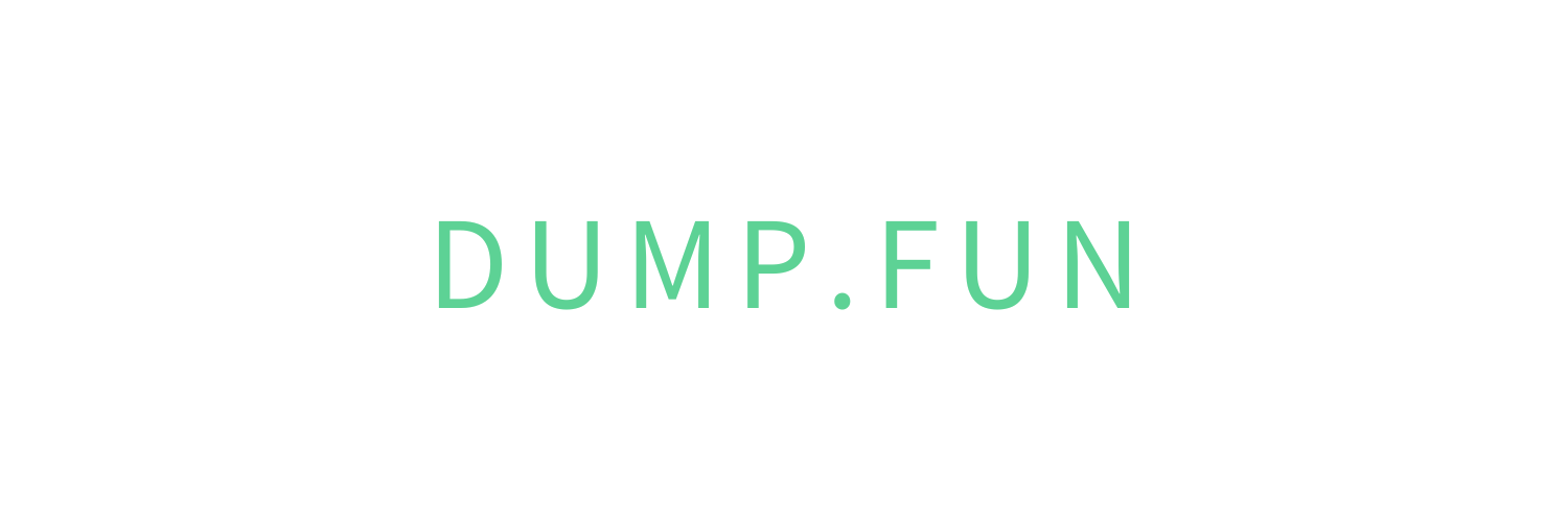 dump.fun banner