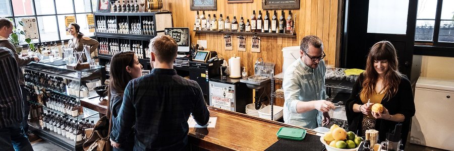 Distillery Row banner