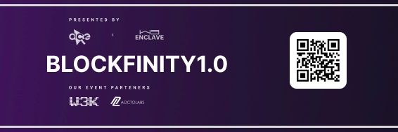 Web3Enclave | BLOCKFINITY 1.0➡️Oct 18 banner