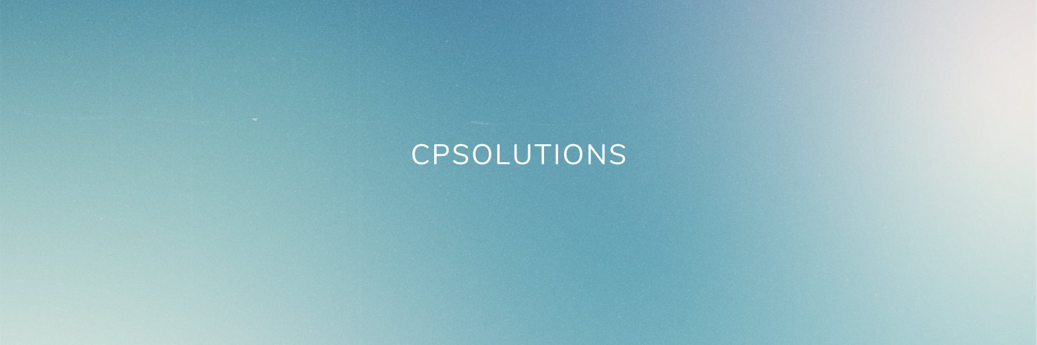 CPSolutions banner