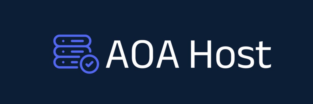 AOA Host banner