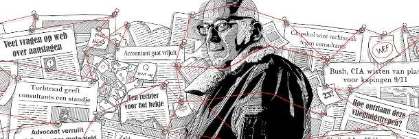 Micha Kat, the last reporter standing's banner