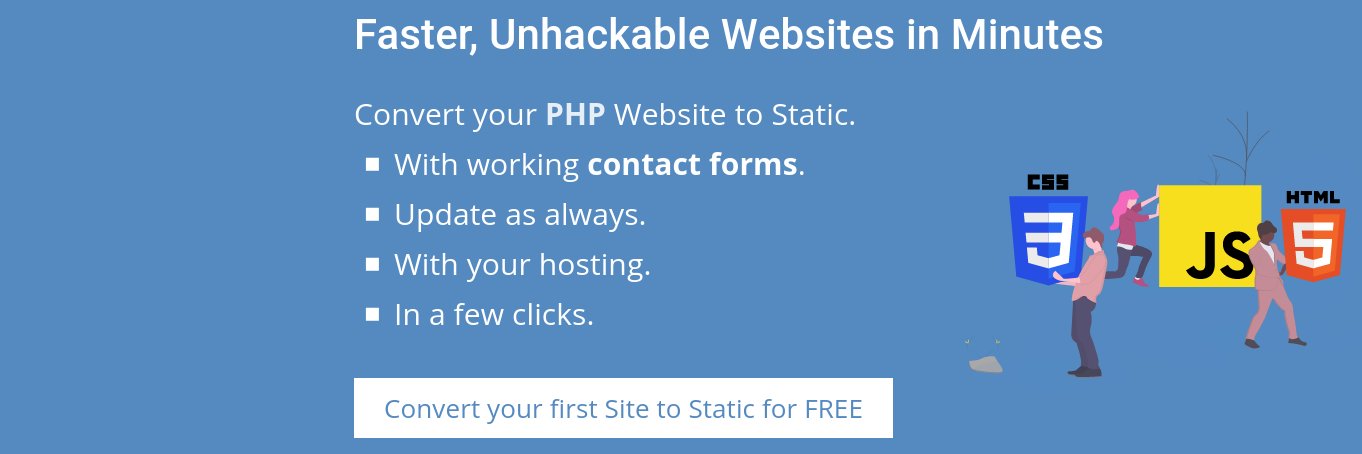web2static's profile banner image