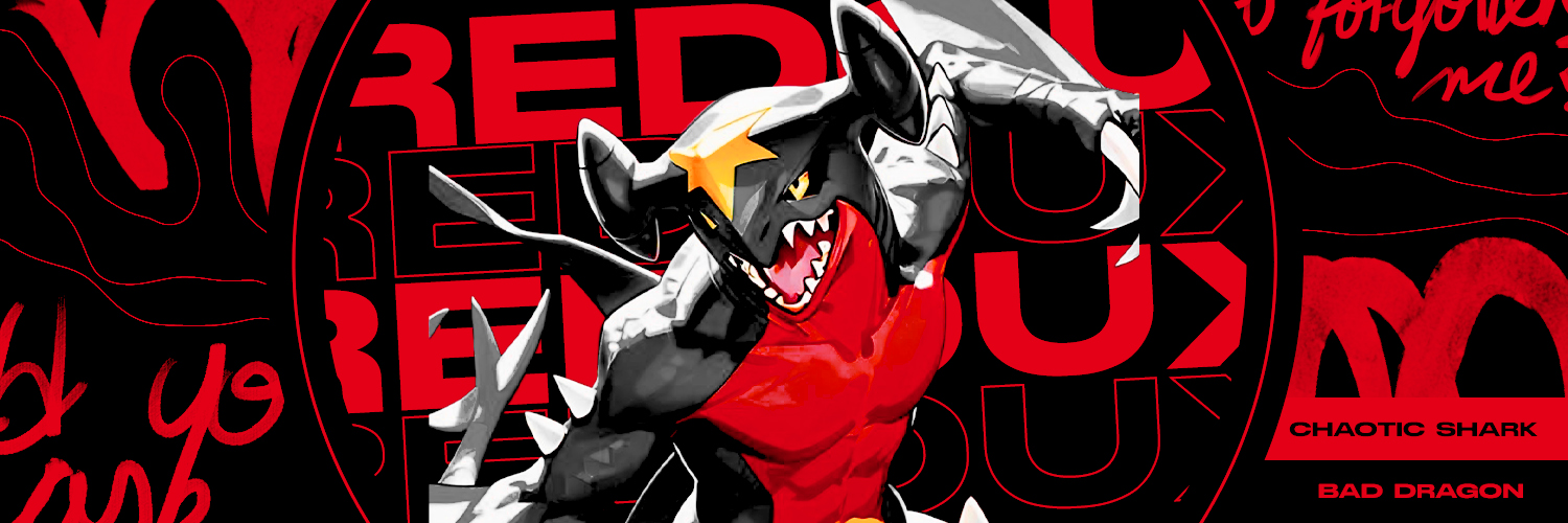 🦈𝗥𝗘𝗗𝗢𝗨𝗫 (Gαrchomp) banner