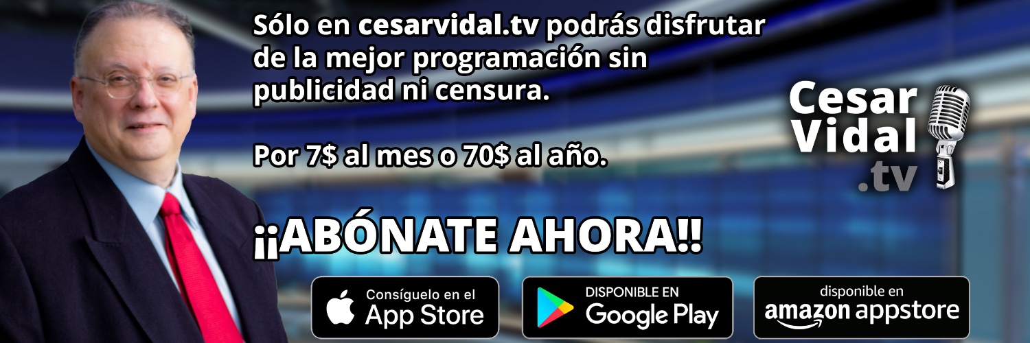 César Vidal TV's banner