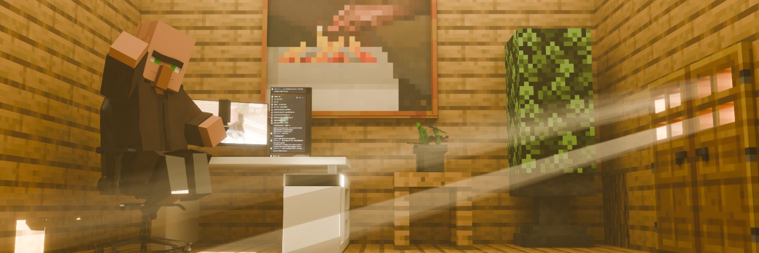 Blocky banner