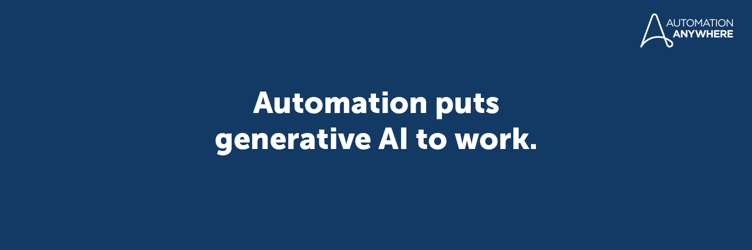 Automation Anywhere Profile Banner