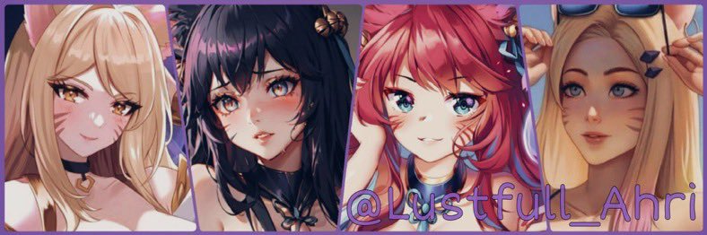 Ahri the Popslut 🦊's banner