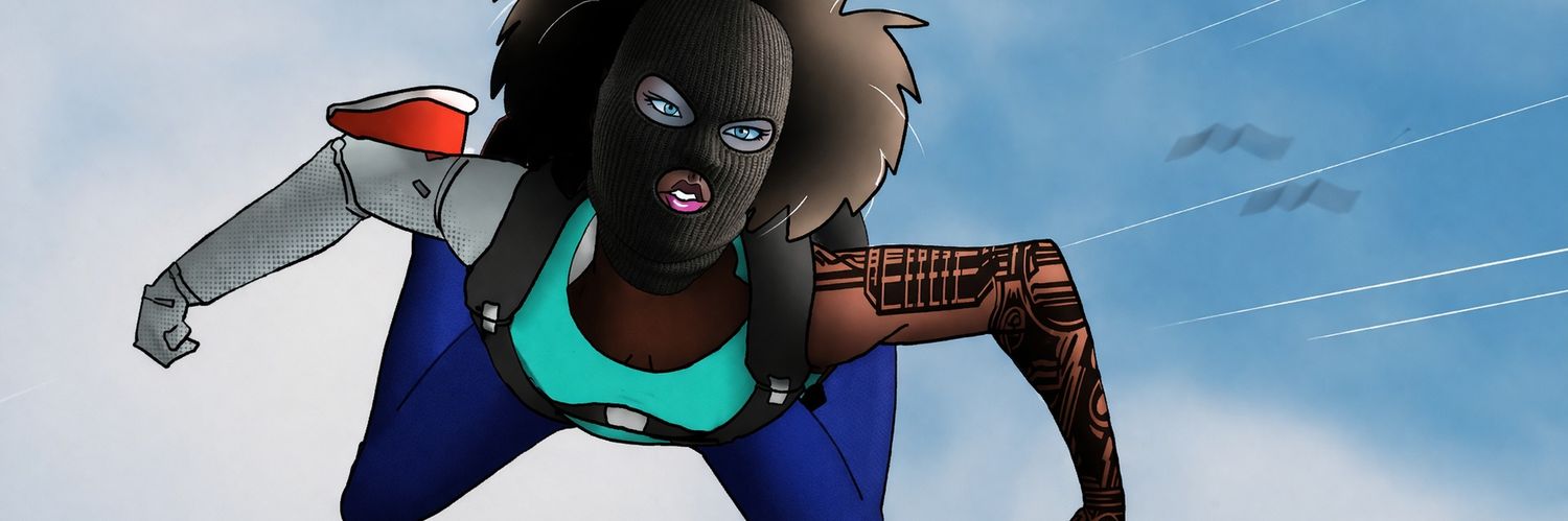 L · D · A banner
