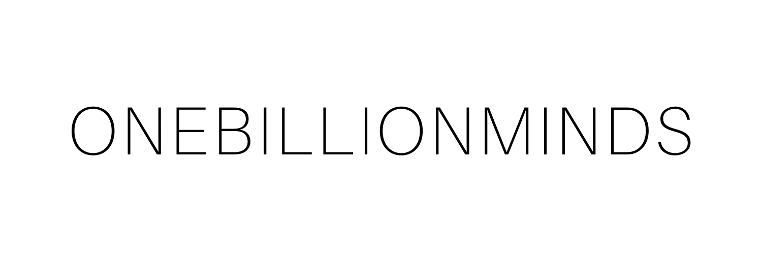 onebillionminds's profile banner image