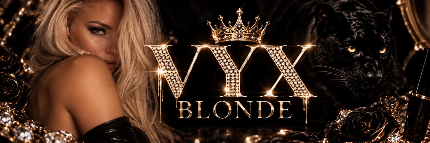 vyxblonde's profile banner image
