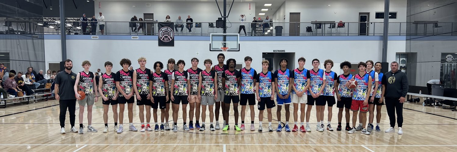 Arsenal Hoops Fall league's banner