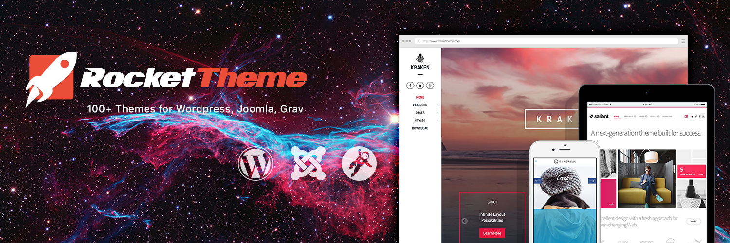 Team RocketTheme banner