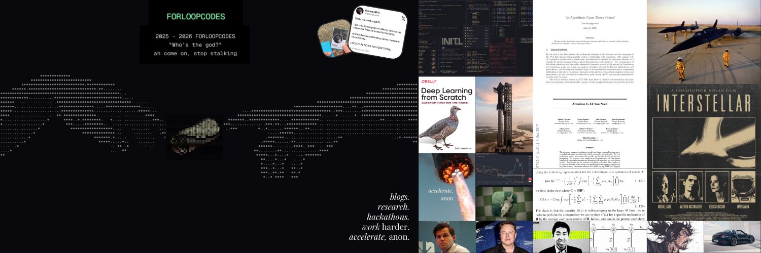 forloop's banner