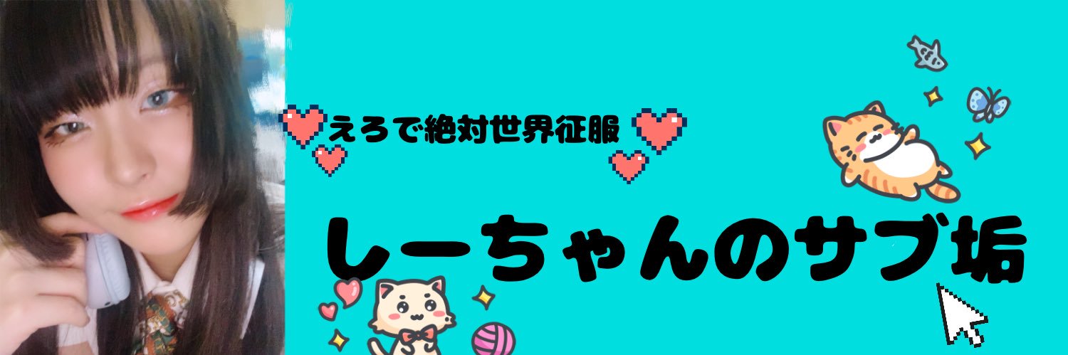 しーちゃんのサブ垢 banner