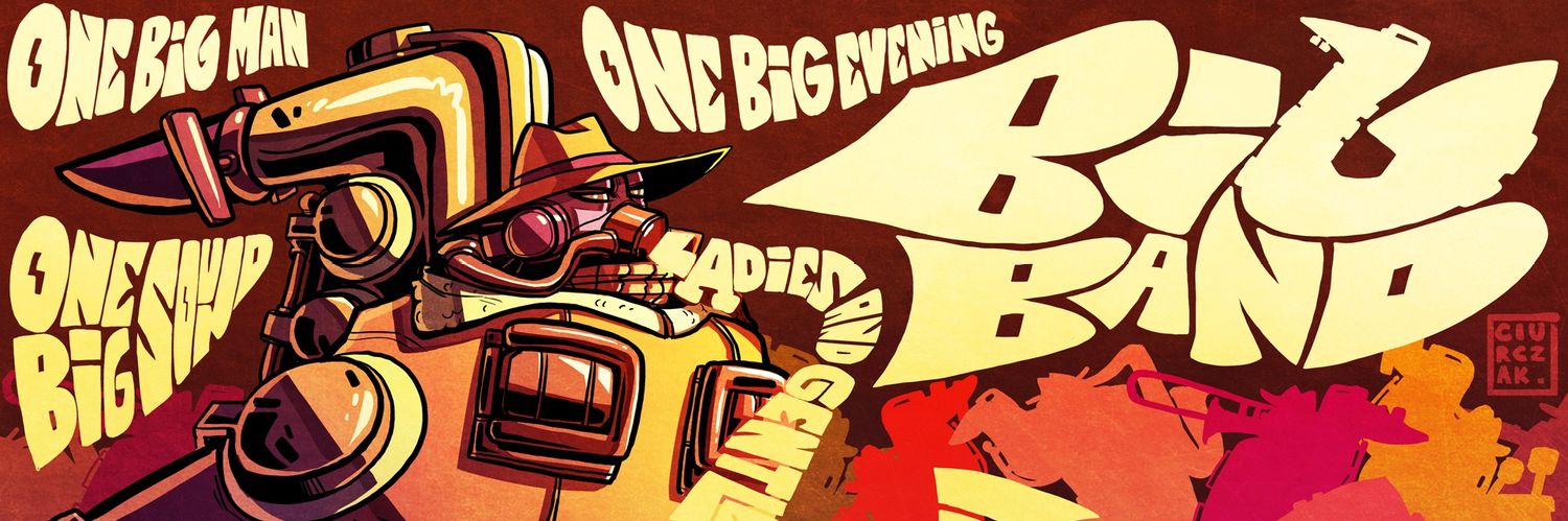 Big Band's banner