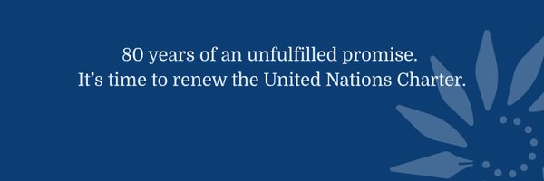 UNCharterReform Profile Banner