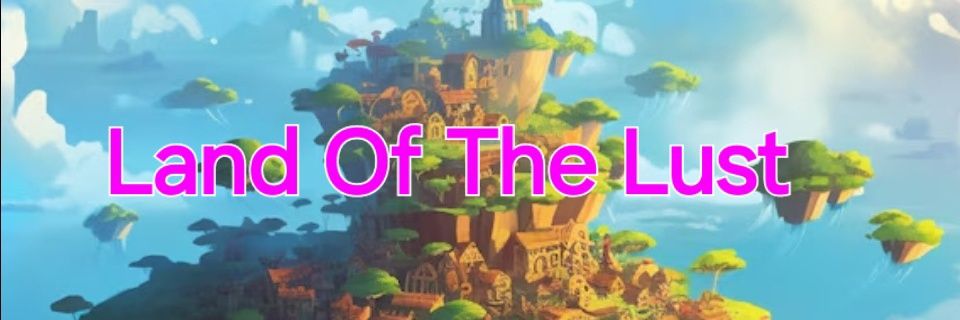 Land of the lust banner