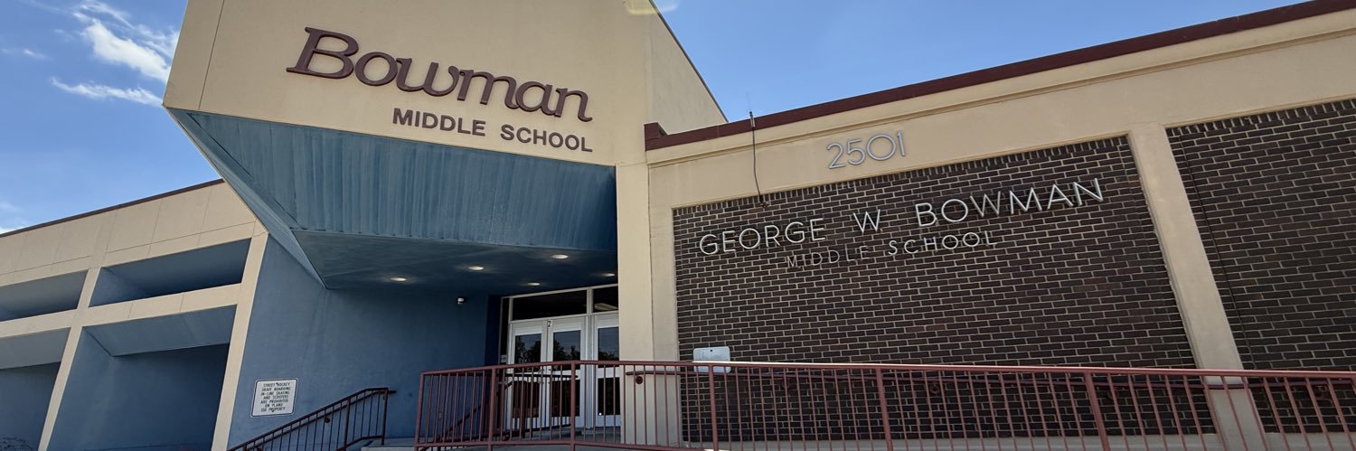 Bowman Middle School banner