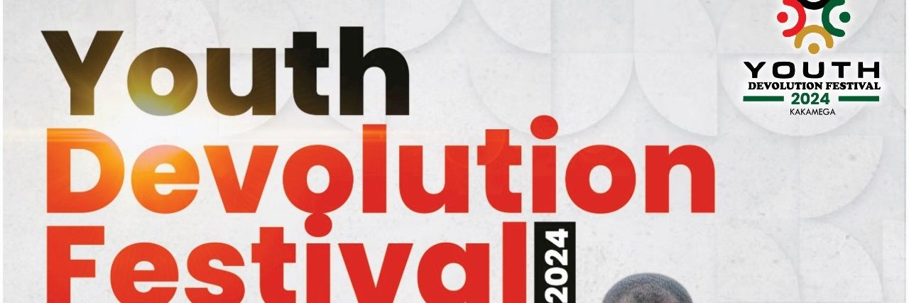The Youth Devolution Festival's banner