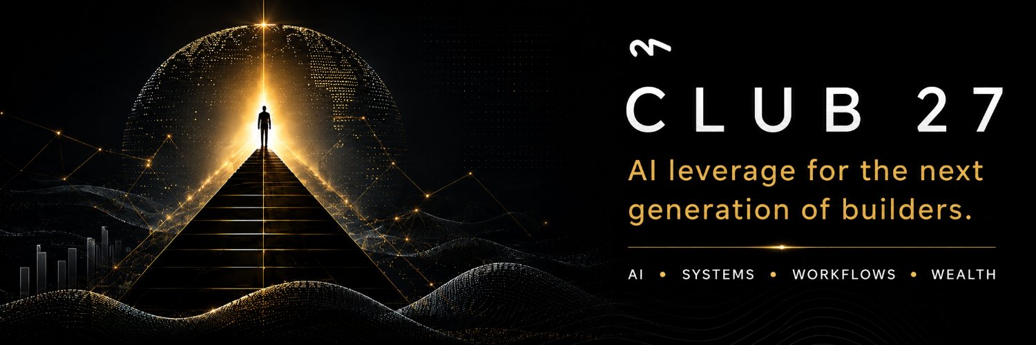 Club27AI's profile banner image