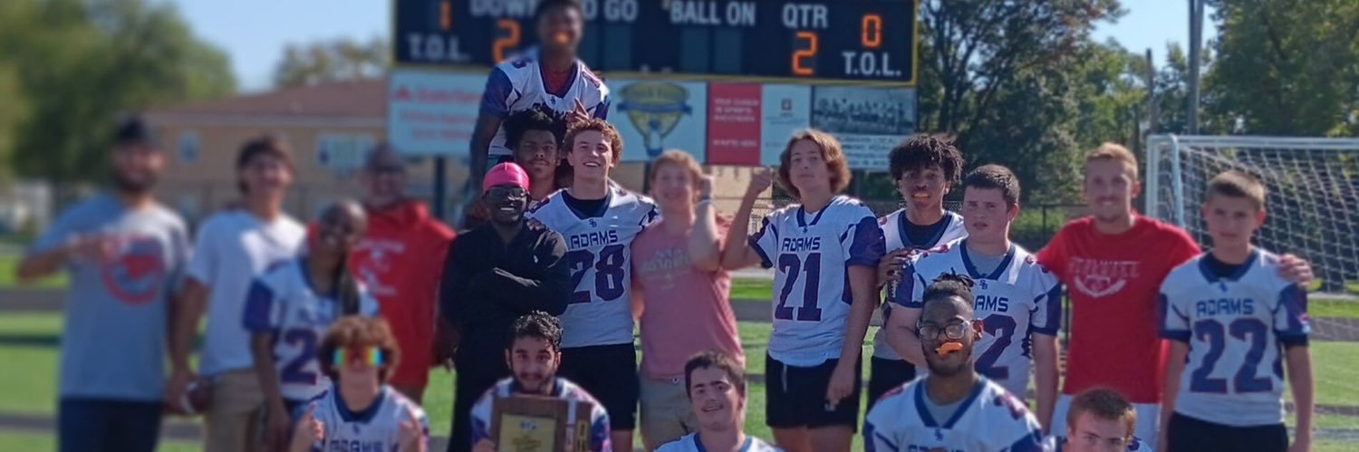John Adams Unified Flag Football banner