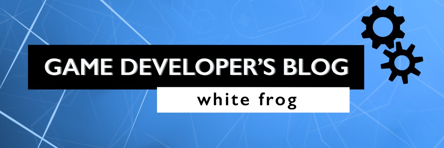 White frog banner