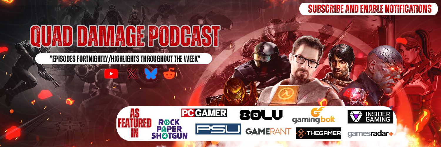 Quad Damage Podcast's banner