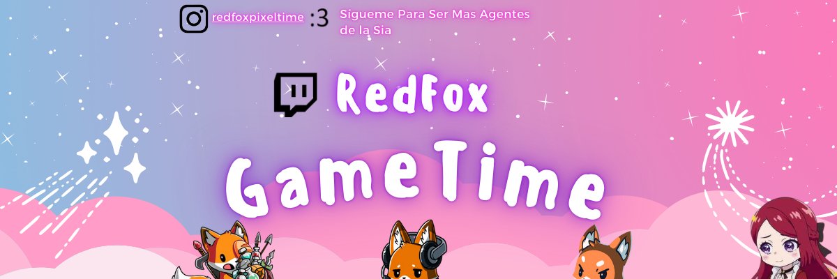 RedFoxGameTime banner