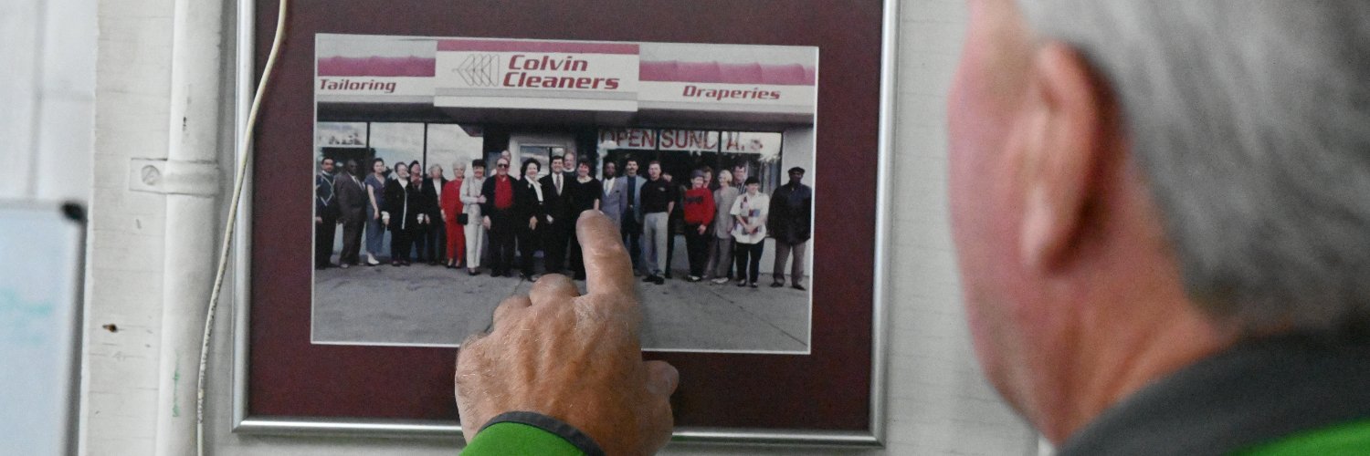 Colvin Cleaners banner