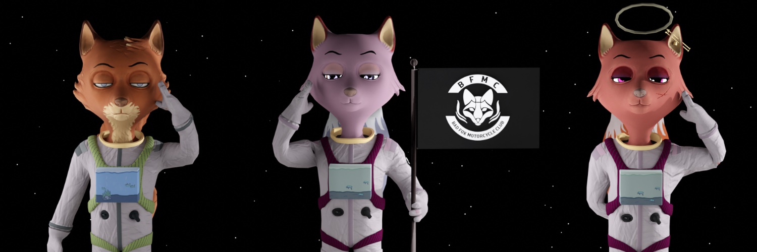 Bad Fox Motorcycle Club banner