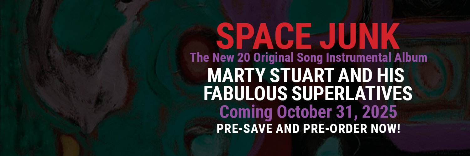 Marty Stuart's banner